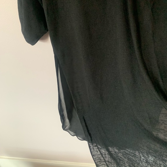 MAXI BLACK TUNIC - Picture 5 of 6